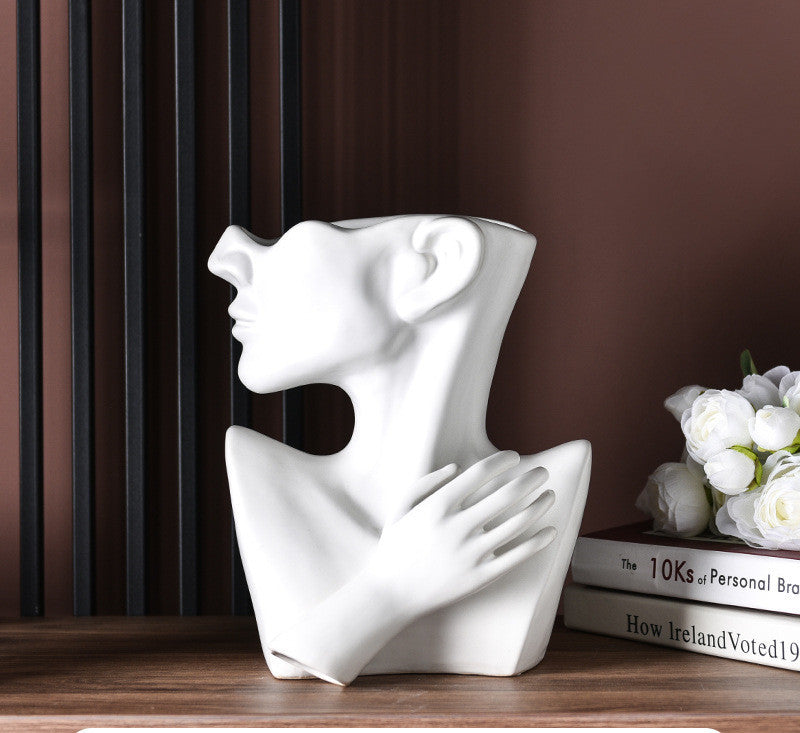 Modern Nordic Style Portrait Vase