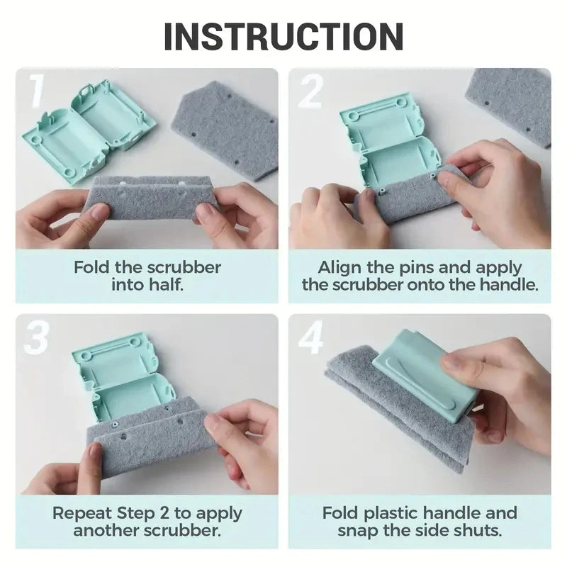 Window Groove Cleaning Cloth