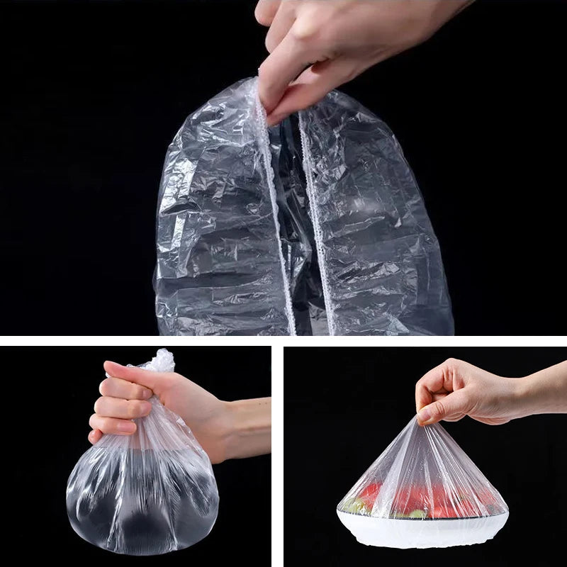 Disposable Elastic Food Cover Plastic Wrap