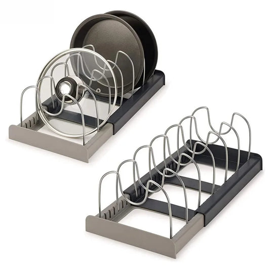 Kitchen Cabinet Organizers for Pots and Pans