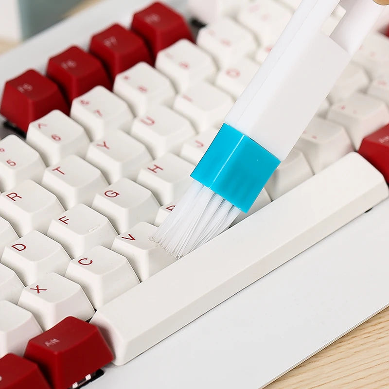 Cleaning Brush w/ Dust Shovel - Window Grooves and Keyboard