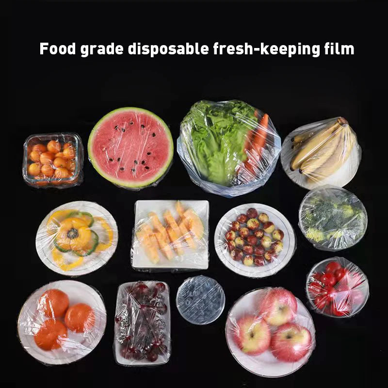 Disposable Elastic Food Cover Plastic Wrap