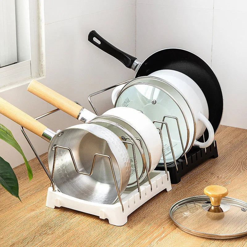Kitchen Cabinet Organizers for Pots and Pans