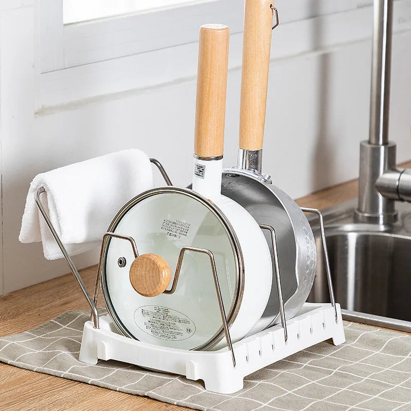 Kitchen Cabinet Organizers for Pots and Pans