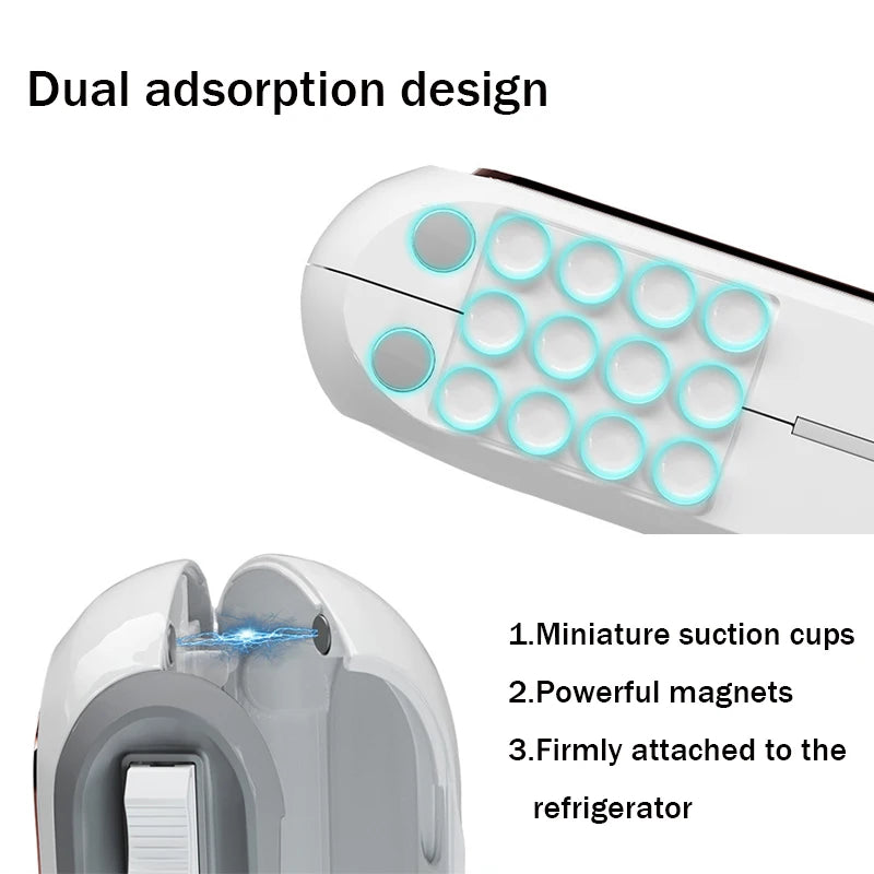 Magnetic Refillable Wrap Dispenser With Cutter